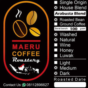 Kopi House Blend Arabusta Kemasan 100 gr